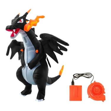 Imagem de kowaku Fantasia de Dinossauro Inflável, Roupa Engraçada E Fofa para Festa, Desfile de Páscoa