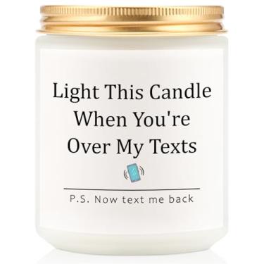 Imagem de Presentes engraçados para mulheres, vela perfumada de lavanda de cera de soja de 200 ml, presentes engraçados para melhor amiga, irmã, mãe