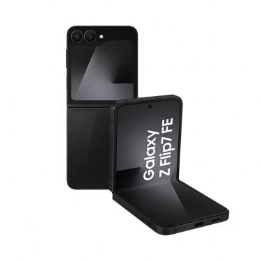 Imagem de Celular Samsung Galaxy Z Flip7 FE, 128GB, 8GB RAM, 6.7&quot;, Câmera Dupla de 50MP, Galaxy AI - Preto