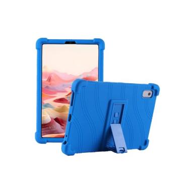Imagem de Fannayipin Capa para Lenovo Tab M9 com suporte, capa para tablet Lenovo M9, capa protetora resistente à prova de choque para Lenovo Tablet 9,0 polegadas Tab M9 (TB-310FU) versão 2023 (azul)