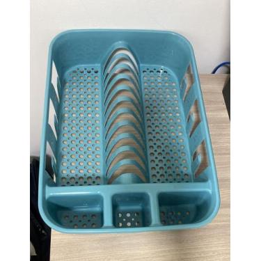 Imagem de Escorredor De Pratos P/ Bancada Pia Multifuncional Cozinha  - metaltru