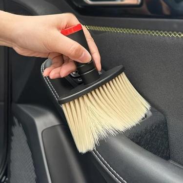 Imagem de Car Ferramenta Limpeza Interior, Ar Condicionado Outlet, Escova Fina, 