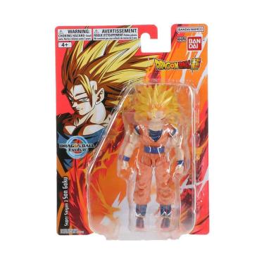 Imagem de Dragon Ball - Boneco Goku Super Saiyajin 3 Articulado 12Cm
