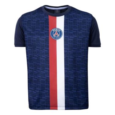 Imagem de Camiseta do PSG Infantil Menino Braziline Illuvium Marinho-Masculino