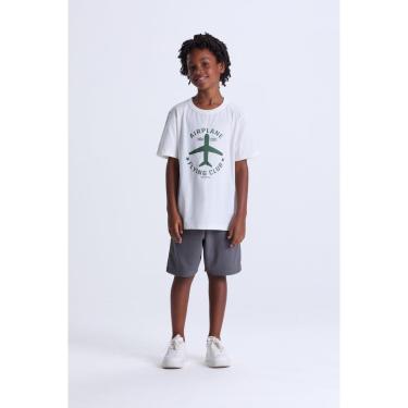Imagem de Conjunto Infantil Masculino de Verão Avião-Masculino