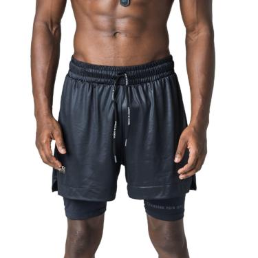 Imagem de Bermuda Esportiva 2 Em 1 Rock & Soda-Masculino