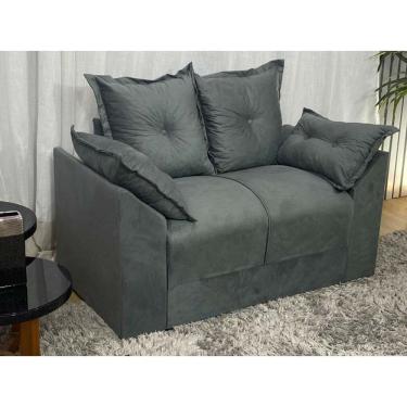 Imagem de Sofá 2 Lugares Cinza 605 Paris