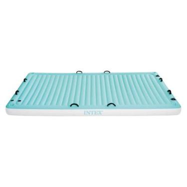 Imagem de Colchão Esteira Flutuante Premium com Porta Copos e Alça Intex