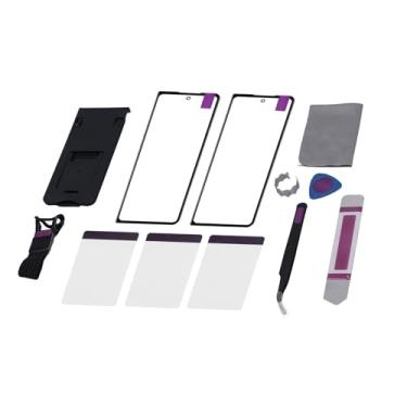 Imagem de aqxreight Substituição de Tela para z Dobra 5 Profissional Frente Front Lens de Vidro de Vidro Reparação de Tela Reparação Com OCA