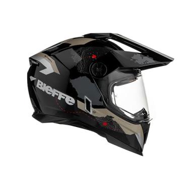 Imagem de Capacete Masculino Bieffe B-Trail Frontier Preto Oculos Moto (62)