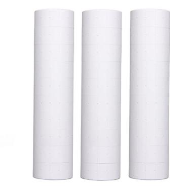 Imagem de Rótulo de preços Preço do preço Rótulo de rótulo 3 Tubos 15000pcs etiqueta de pistola de preço de linha única Marca melhor rotulagem fácil para M5500 MX5500 AK813 HG979 21x12mm (Branco)