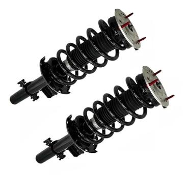 Imagem de LR024440 Conjunto de amortecedores traseiros de 2 peças compatíveis com Range Rover Evoque 2012-2018 kit de suspensão com suspensão elétrica esquerda + direita