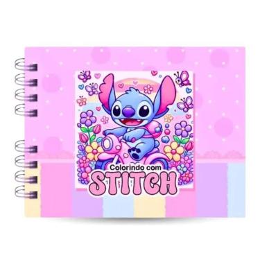 Imagem de Livro Colorir Stitch Capa Dura 50 Páginas Folha Grossa 180G