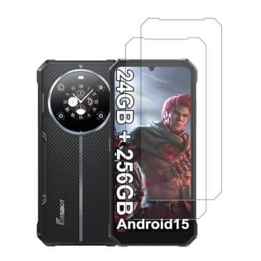 Imagem de NOUKAJU Protetor de tela para FOSSIBOT F109S, vidro temperado HD, resistente a arranhões, durável e à prova de quedas, protetor de tela de vidro temperado para FOSSIBOT F109S [2 unidades]