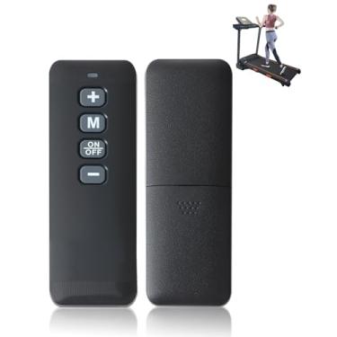 Imagem de Substituição de controle remoto de esteira compatível apenas com a almofada de caminhada Q1, substituição remota de substituição para substituição remota (sem bateria, use bateria AAA)
