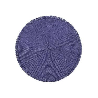 Imagem de Jogo Americano 4 Lugares Frill Azul 38 Cm Mimo Style Ja22203