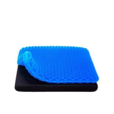 Imagem de Mergct Almofada de gel atualizada: almofada de cadeira de gravidez de silicone reforçado e espesso para escritório, sala de aula e assentos de carro
