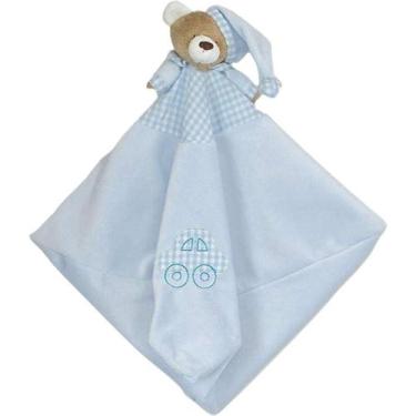 Imagem de Pelucia Naninha URSO Nino Azul Bebe - Zip