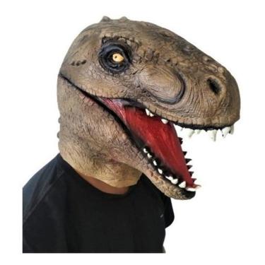 Imagem de Máscara De Látex Cabeça Dinossauro Velociraptor Halloween