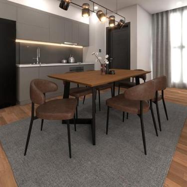 Imagem de Mesa de Jantar Toronto 160 cm - Metalig