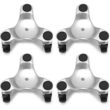 Imagem de Dolly Yopay Steel Tri-Dolly 200 kg Capacidade de carga 3 rodas