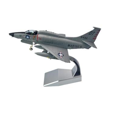 Imagem de Esquirla Avião realista em escala 1/72, modelo colecionável de caça para prateleira de quarto, decoração comemorativa de aviação para casa