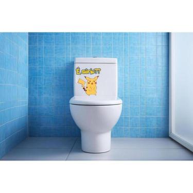 Imagem de Adesivo De Vaso Sanitario Pokemon