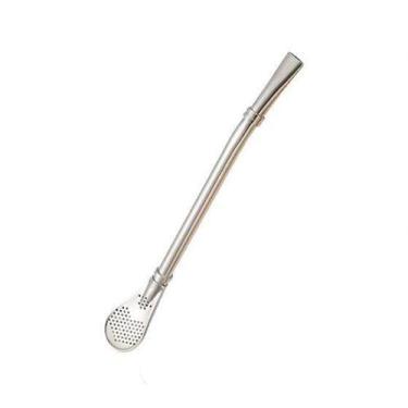 Imagem de Canudo de Inox Chimarrão 15cm - Reutilizável - CAN.U.DO, Prata