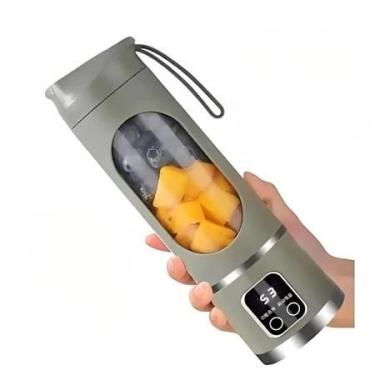 Imagem de Mini Liquidificador Portátil Blender Personal com 8 Lâminas Recarregável - Shakeira Elétrica para Viagens, Academia e Liquidificador Pequeno(aleatorio)
