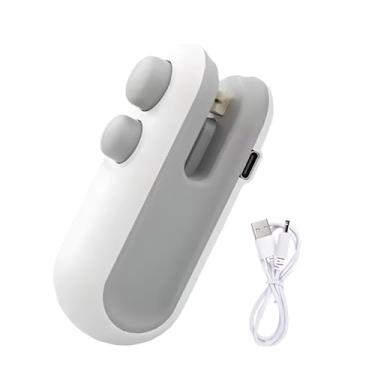 Imagem de Mini Seladora Portátil Máquina de Selar Embalagens Plásticas Fechamento Deslizante Uso Doméstico