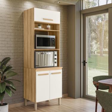 Imagem de Paneleiro Intenza Torre Quente Com 3 Portas Freijo/off White