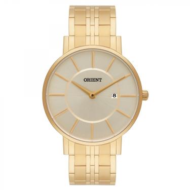 Imagem de Relógio Orient Masculino Ref:Mgss1091 C1kx Slim Dourado