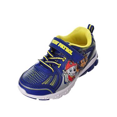Imagem de Josmo Tênis infantil infantil da Patrulha Canina (Bebê/Criança pequena), Azul, 21
