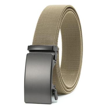 Imagem de Cinto CHAOREN Ratchet Elástico para Homens Nylon Web Adjust 3,5 cm