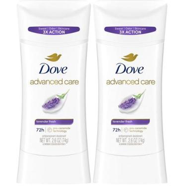 Imagem de Desodorante antitranspirante Dove Advanced Care Lavender 74g