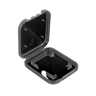 Imagem de Estojos com porta-cartão SD 10 peças leves e transparentes padrão SD SDHC caixa de armazenamento de cartão de armazenamento de cartão SD