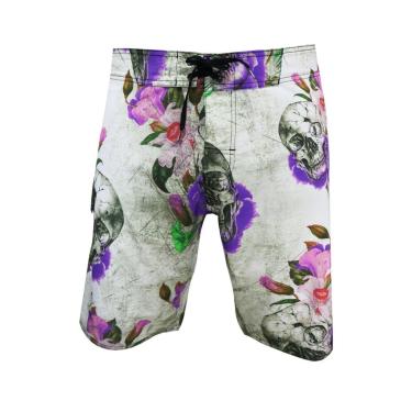 Imagem de Bermuda Alkary Caveira Floral-Masculino
