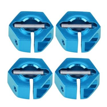 Imagem de Luqeeg Conjunto de Adaptador de Cubo Hexagonal de Roda Universal Durável de 12 Mm para Carro RC de Escala 1/10, Solução de Problemas de Agitação para Todos Os Carros Esportivos RC de Escala 1/10, (#9)