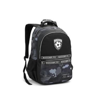 Imagem de Mochila Escolar Infantil Costas Futebol e Basquete Reforçada - Seanite