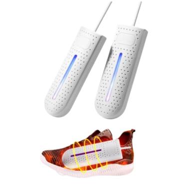 Imagem de Secador Elétrico Portátil de Calçados, Tênis e Meias, Aquecimento 360°, Reduz Odor com UV