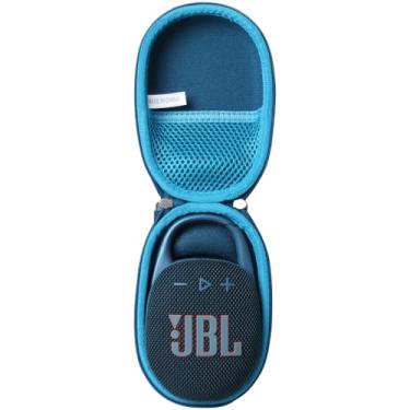 Imagem de Hermitshell Estojo De Viagem Rígido Para Mini Caixa Som Portátil Bluetooth Jbl Clip 5 (Azul)