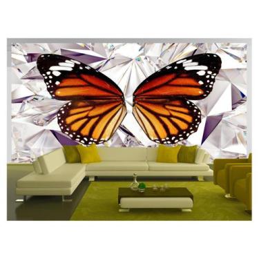 Imagem de Papel De Parede 3D Arte Asas Selfie Insta Cores 3,5M Tra188 - Você Dec