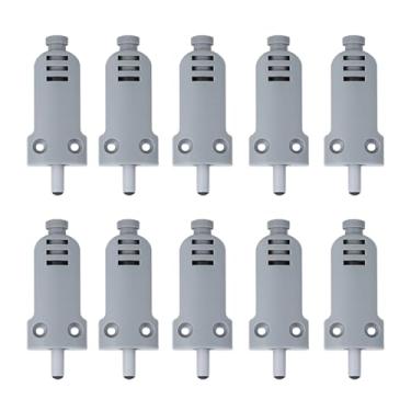 Imagem de FTVOGUE Amortecedor de Porta de Armário Resistente Ajustável, Amortecedor de Amortecimento de 10 Unidades para Gaveta de Guarda-roupa de Móveis Com Núcleo Interno de Amortecimento de Borracha, para