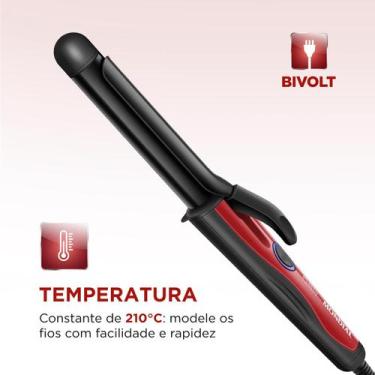 Imagem de Modelador de Cachos Mondial 25mm 210ºC EM12 BIVOLT, Bivolt