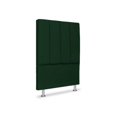 Imagem de Cabeceira Estofada Cama Box Carla Linha Premium Cor:verde;tamanho:solteiro 90 Cm
