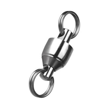 Imagem de 20 Peças De Anéis Giratórios De Aço Inoxidável Com Rolamento De Esfera