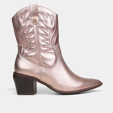 Imagem de Bota Country Via Marte Metalizada Feminina-Feminino