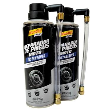 Imagem de Mini Reparador de Pneus Especial para Moto Bike Patinete SOS Instantâneo Kit 2 Unidades