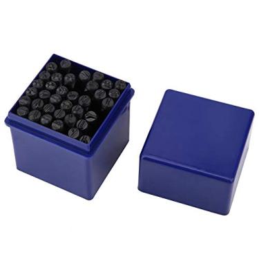 Imagem de Phefop Kit de Estampagem de Metal, 36 Unidades de Selos de Letras de Aço Carbono de 5 Mm e Conjunto de Punção Numérica Com Estojo de Armazenamento para Estampagem de Precisão Em Metal,
