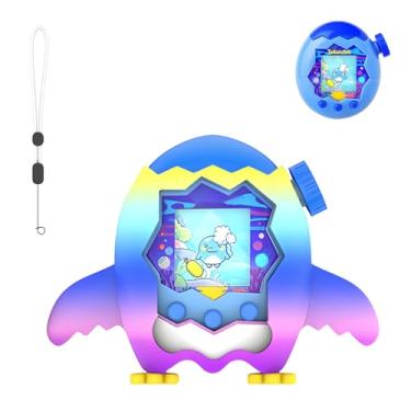 Imagem de Capa para Tamagotchi Paradise – Capa de silicone macio para animal de estimação eletrônico Tamagotchi Paradise, impermeável, à prova de suor, lavável, à prova de choque, antiqueda, proteção total de